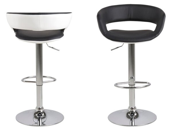 Scaun de bar Grace, Negru, 101x54.5x48.5 cm