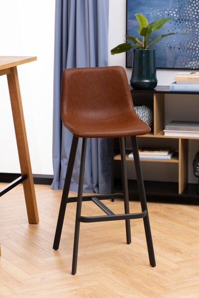 Scaun de bar I_Oregon V1, Maro, 103x46.5x50 cm