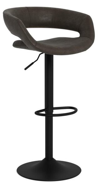 Scaun de bar Grace, Negru Mat, 101x54.5x48.5 cm