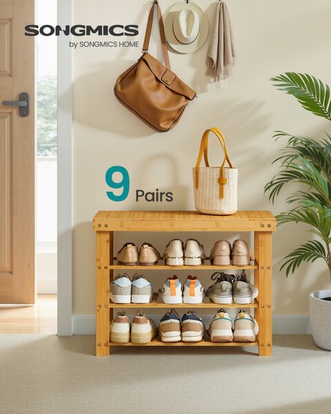 Pantofar Bambou, Natural, 70x28.7x52 cm