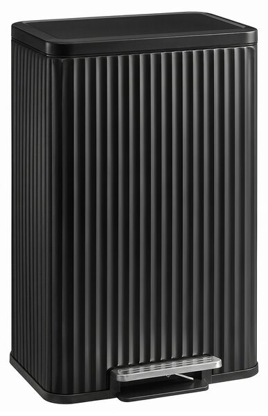 Cos de gunoi Patia, Negru, 40.3x33.6x62.5 cm