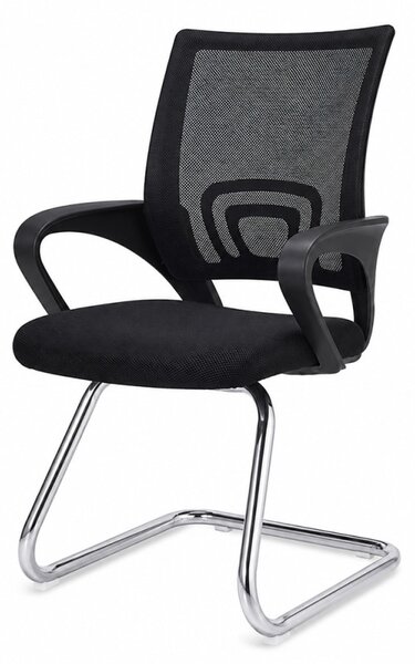 Scaun de birou cu suport lombar, design modern, inaltime 92 cm, maxim 120 kg, negru