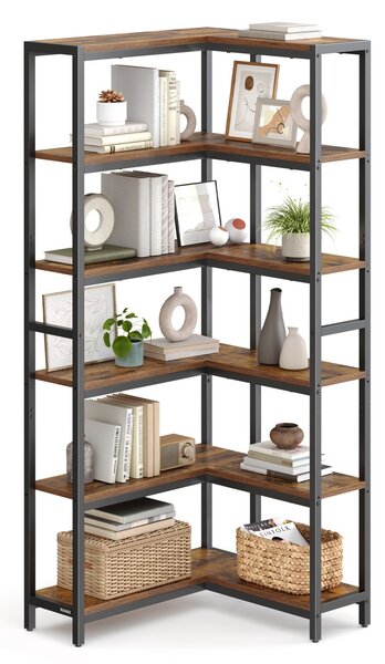Biblioteca Barnet, Maro rustic, 102x24x175.2 cm