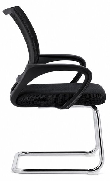 Scaun de birou cu suport lombar, design modern, inaltime 92 cm, maxim 120 kg, negru