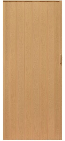 Usa de interior plianta tip acordeon, 203x80cm, stejar deschis, 0,7mm