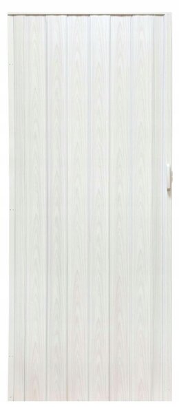 Usa de interior plianta tip acordeon, 203x100cm, stejar alb, 0,7mm
