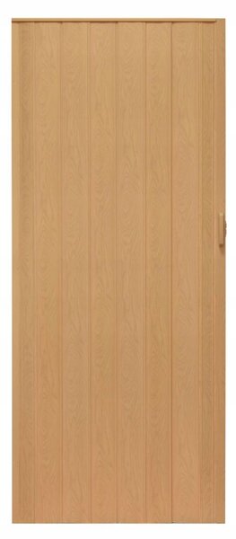 Usa de interior plianta tip acordeon, 203x100cm, stejar deschis, 0,7mm