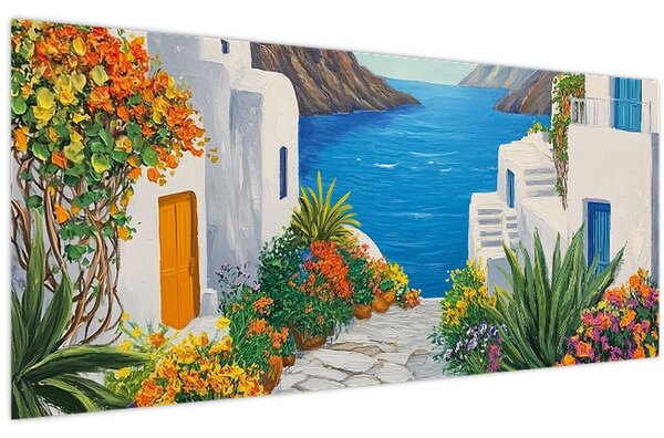 Tablou - Alee grecească (120x50 cm)