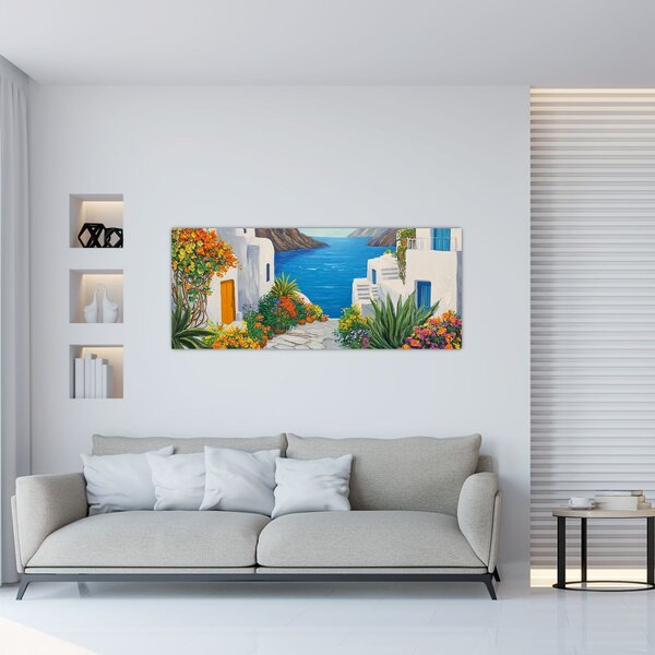 Tablou - Alee grecească (120x50 cm)