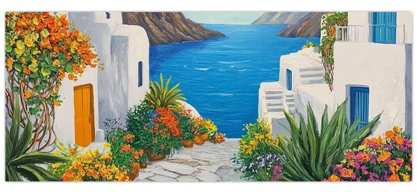 Tablou - Alee grecească (120x50 cm)