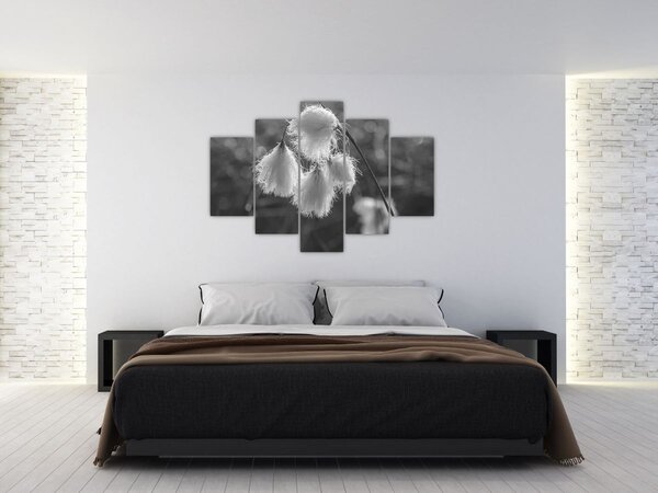Tablou - Iarba de bumbac (150x105 cm)