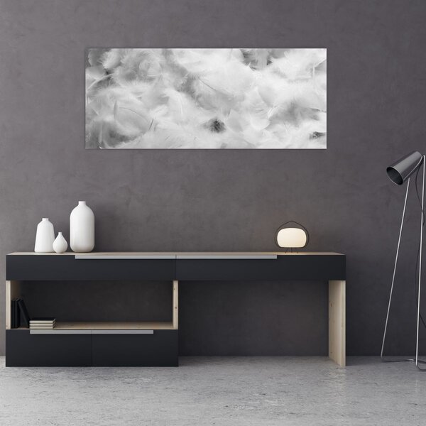 Tablou - Nori de pene (120x50 cm)