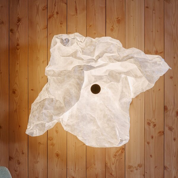 FLOS Aplică Flos Maap W1, lățime 150 cm, 4 becuri, alb, E27, reglabil, Alb, Camera de zi / sufragerie, Țesătură / Textil, Design