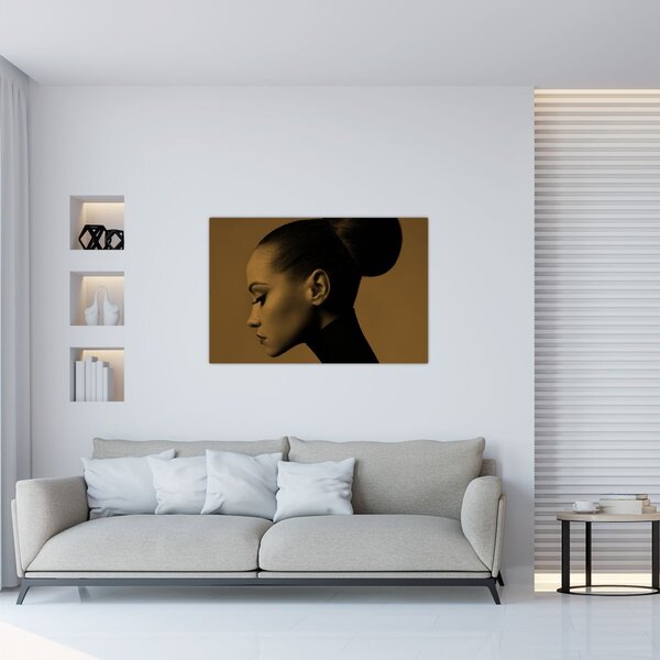 Tablou - Femeie în profil (90x60 cm)