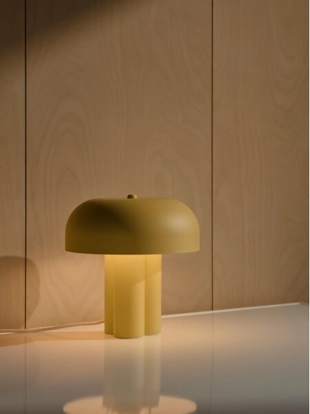 Nordlux - Lampă de masă SANDRO 1xE27/15W/230V galbenă