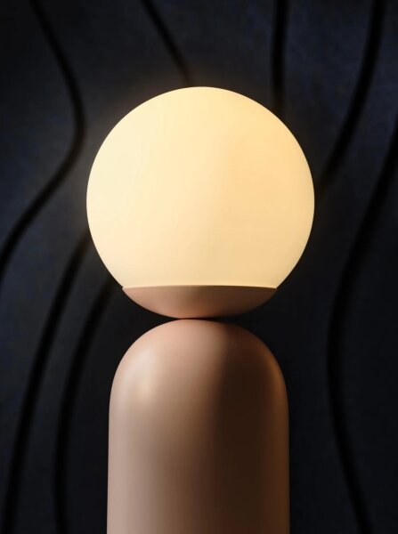 Nordlux - Lampă de masă NOTTI 1xE14/25W/230V roz