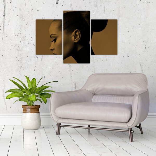 Tablou - Femeie în profil (90x60 cm)