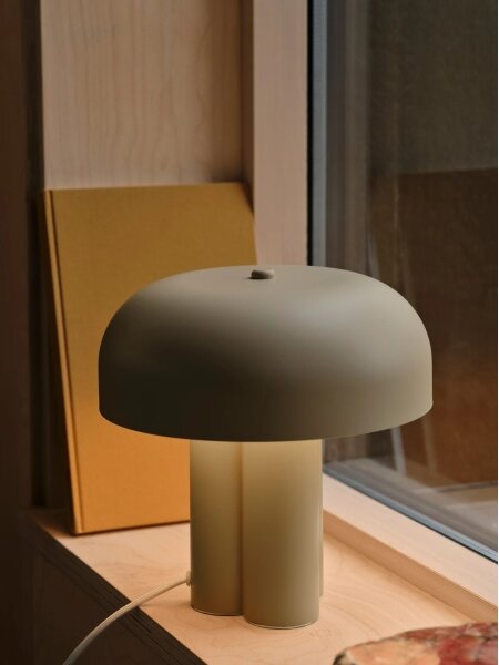 Nordlux - Lampă de masă SANDRO 1xE27/15W/230V maro