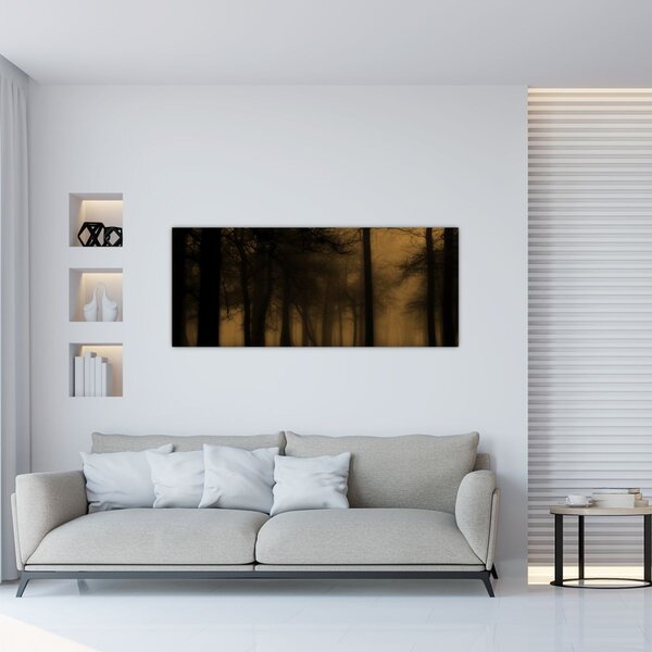 Tablou - Pădurea întunecată (120x50 cm)