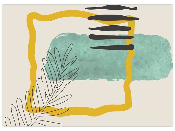 Tablou - Foi de rezumat N⁰2 (70x50 cm)
