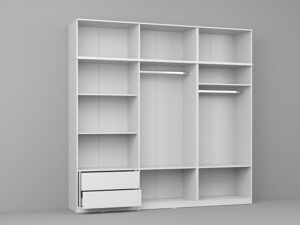 Dressing Dormitor Alb 247,4 cm - C14
