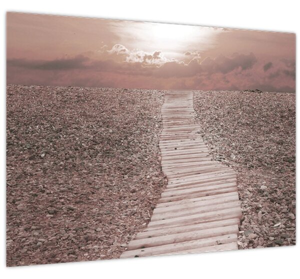 Tablou - Pebble Beach (70x50 cm)