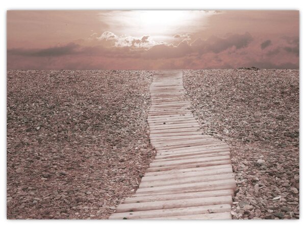 Tablou - Pebble Beach (70x50 cm)
