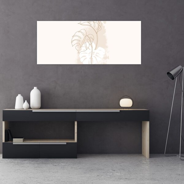 Tablou - Monstru de linie N⁰1 (120x50 cm)