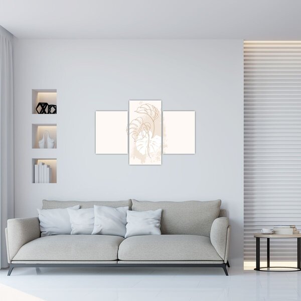 Tablou - Monstru de linie N⁰1 (90x60 cm)