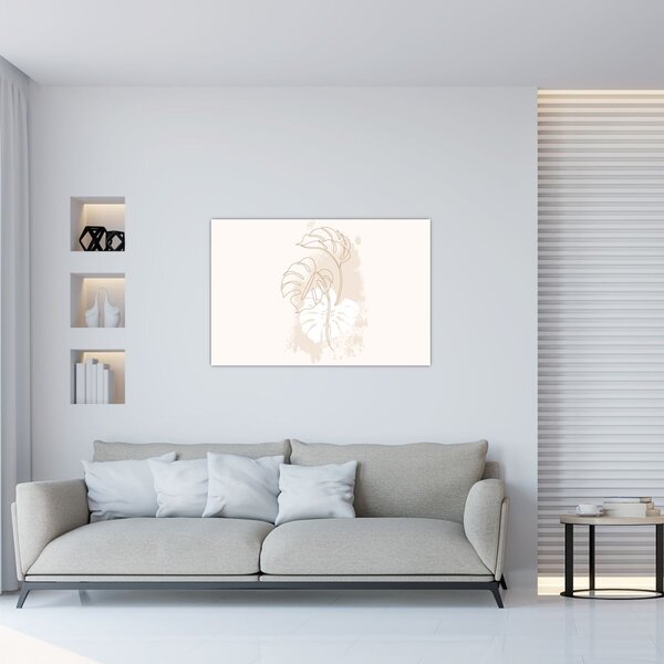 Tablou - Monstru de linie N⁰1 (90x60 cm)