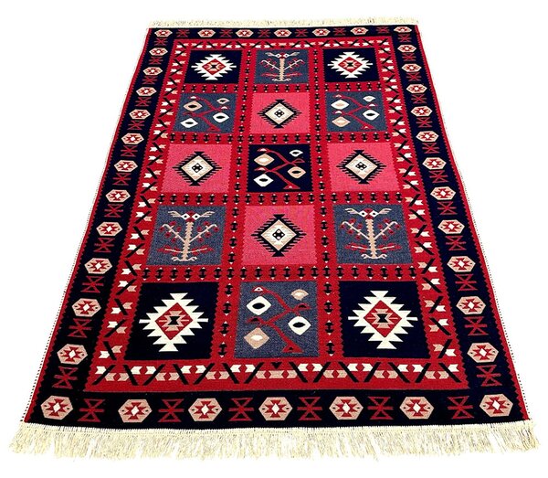 Covor Tesut Traditional, 2 fete, 80x200 cm, CTT305