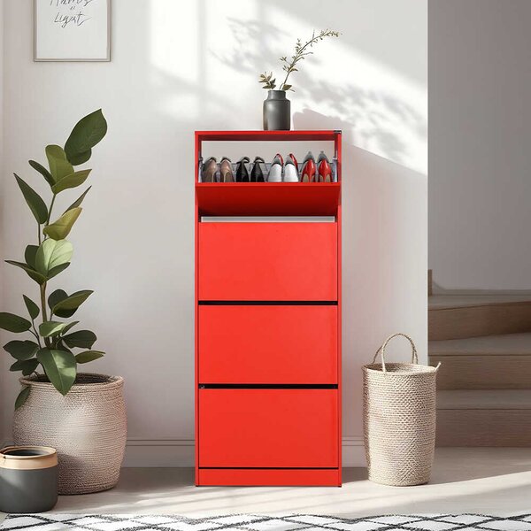 Pantofar Adore XL, 4 compartimente, capacitate 24 perechi incaltaminte, 73 x 157 x 26 cm