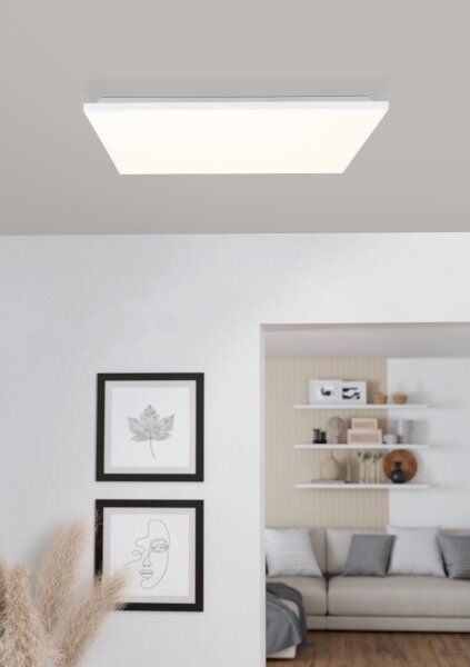 Plafonieră LED RGBW dimabilă TRUPIANA LED/20,5W/230V Eglo 900568 + telecomandă