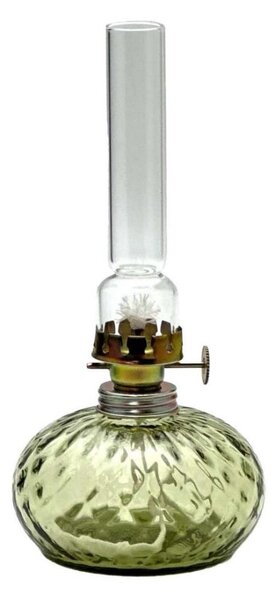 Lampă cu gaz lampant FL0068 20 cm verde-pădure