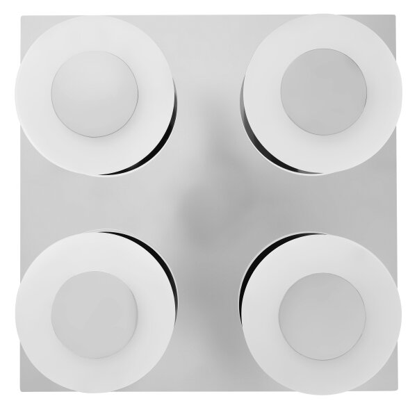 Osram - Lampă de tavan LED SMART+ WAVE, dimabilă, pentru baie, 24 W, 230 V, IP44, Wi-Fi