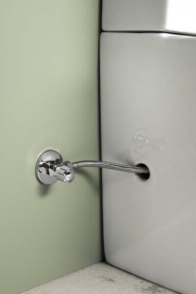 Erga Torre, Vas combinat WC 620x385x835 mm, Tornado 2.0 + capac WC, alb lucios, ERG-V03-TORRE-TO2-WH