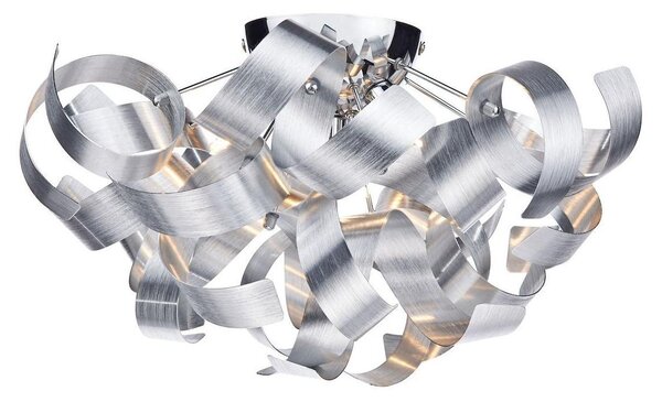 Där Lighting RAW0450 - Plafonieră RAWLEY 4xG9/25W/230V crom mat