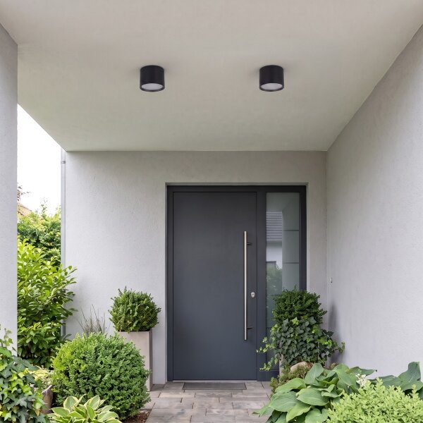Brilagi - Spot de baie SMOOTH 1xGX53/15W/230V negru IP65