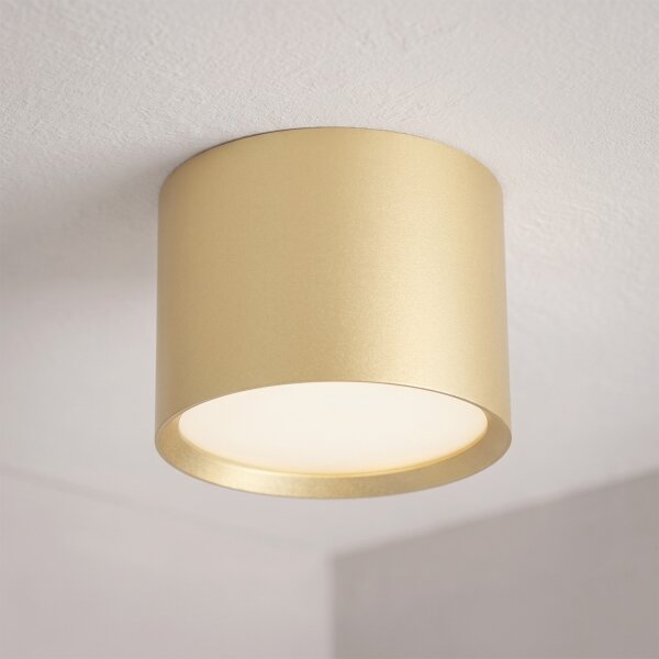 Brilagi - Spot pentru baie SMOOTH 1xGX53/15W/230V auriu IP54