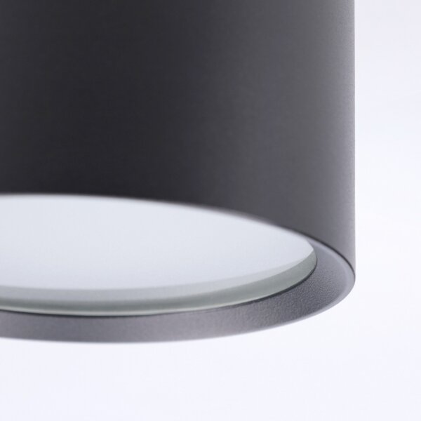 Brilagi - Spot de baie SMOOTH 1xGX53/15W/230V negru IP65