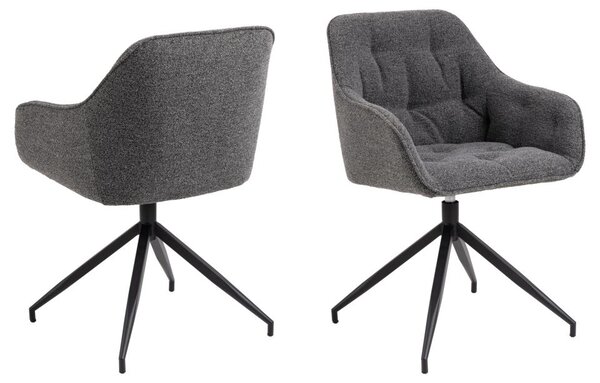 Scaun de dining pivotant Brooke