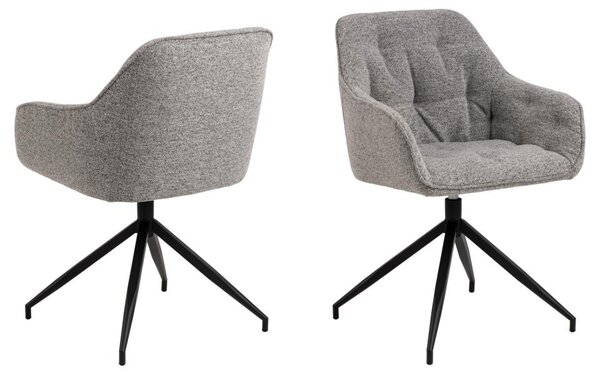 Scaun de dining pivotant Brooke