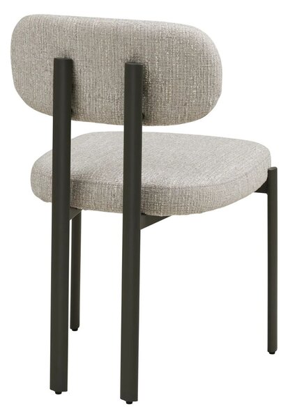 Scaun de dining Royan, gri