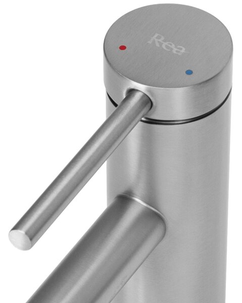 Baterie pentru baie Rea Foss Nickel Brush Low