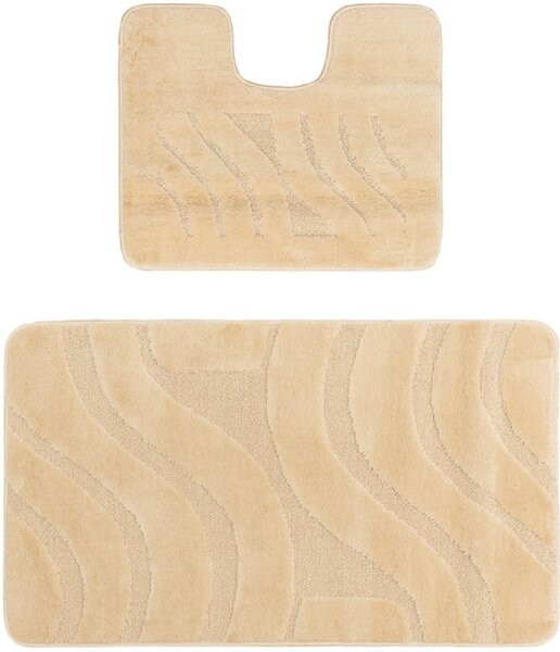 Set 2 covorase baie Symphony Beige, Diverse Dimensiuni