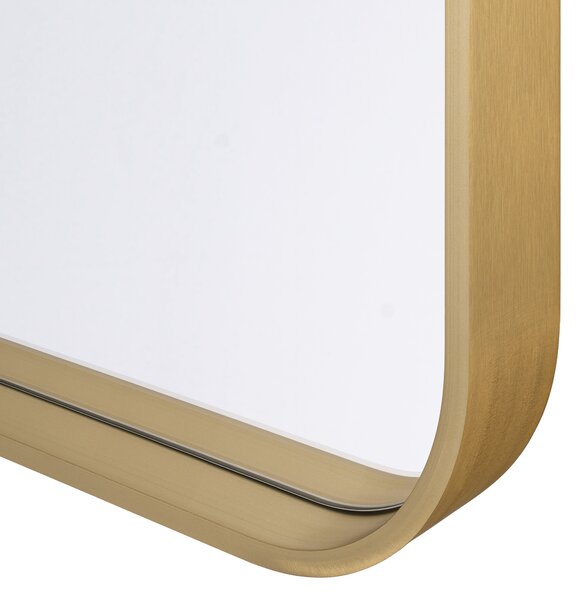Dubiel Vitrum Rio oglindă 60x100 cm dreptunghiular auriu 5905241011561