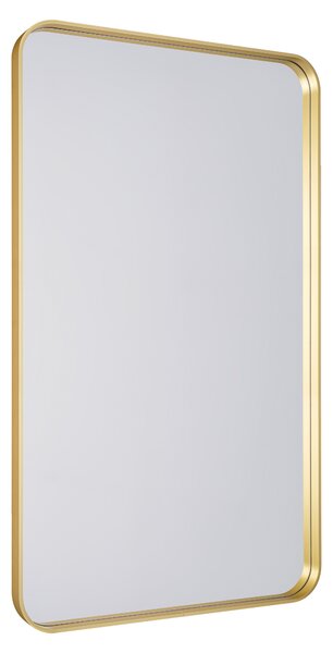 Dubiel Vitrum Rio oglindă 60x100 cm dreptunghiular auriu 5905241011561