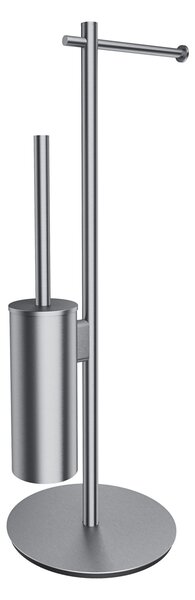 Omnires Modern Project suport cu perie wc nichel MP60810NI