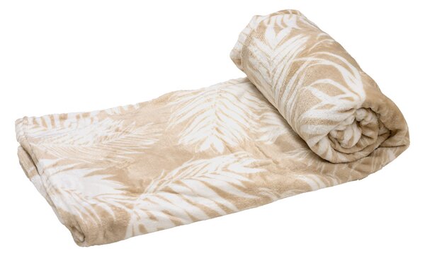 Patura microplus FIEN maro deschis, 150x200 cm