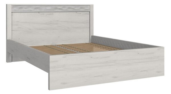 Pat Serfeno 117Dublu, Maro, 160x200, PAL laminat, Somiera patSomiera pat, 17x21x10cm
